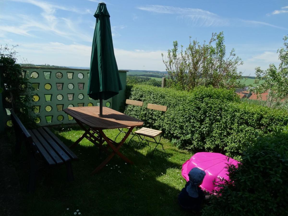 Ferienwohnung Landblick Bucha  Esterno foto